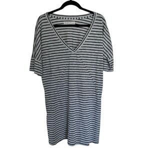 Abercrombie & Fitch Striped T-Shirt Dress Size Large
